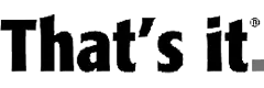 logo-Thats It-B&W-260406